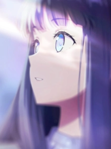 دانلود انیمه Toumei na Yoru ni Kakeru Kimi to, Me ni Mienai Koi wo Shita.